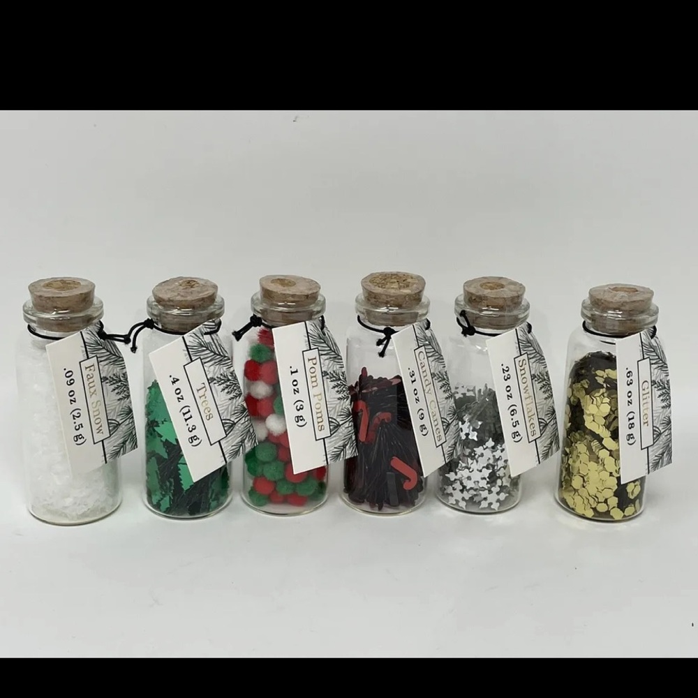 Target Christmas Bullseye 2022 Mini Christmas Bottles Complete Set of 6 NEW